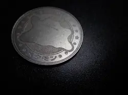 Pokemon Card Meiji Promo Metal Battle Coin Silver Shining Ditto #6747 - Image 5