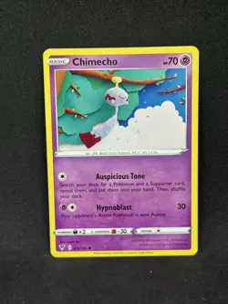 Chimecho 072/185 Asako Ito Art Pokemon Card Vivid Voltage Near Mint Crochet - Image 1