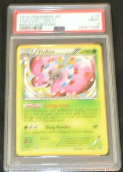 Holo Foil Vivillon # 15/162 Breakthrough Set Pokemon Trading Cards PSA 9 MINT - Image 1