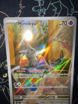 Mimikyu 075 SV Scarlet & Violet Promo Holo Basic ENGLISH Pokemon TCG Card - Image 3
