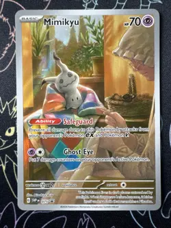 Mimikyu 075 SV Scarlet & Violet Promo Holo Basic ENGLISH Pokemon TCG Card - Image 4