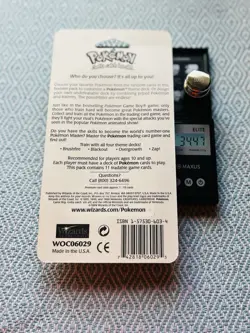 34.47g HeavyU! Wizards of the Coast Pokemon Trading Card Blister Pack 742818060295 - Image 2