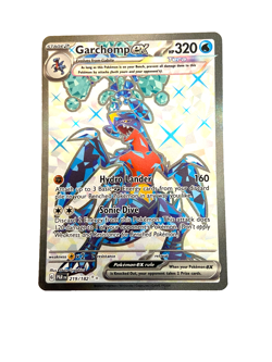 Garchomp ex 219/182 SV04: Paradox Rift Ultra Rare Pokemon Card Near Mint NM - Image 1