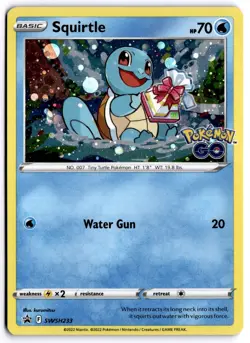 Squirtle SWSH233 SWSH: Sword & Shield Promo Cards Promo Holo NM - Image 1