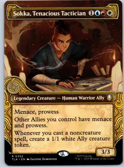 Sokka, Tenacious Tactician (Showcase) Avatar: The Last Airbender NM MTG - Image 1