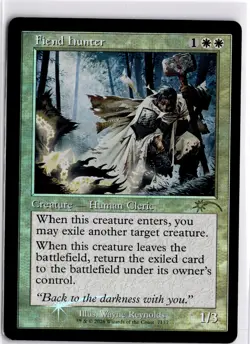 MTG SLD *Foil Fiend Hunter (Retro Frame) 7137 NM R Secret Lair Drop Series 2026 - Image 1