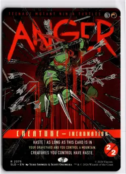 MTG SLD *Non-Foil Anger () 2375 R NM Secret Lair Drop Series 2026 - Image 1