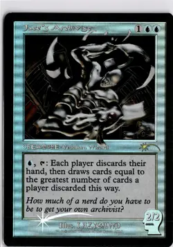 MTG SLD *Foil Jace's Archivist 2515 Secret Lair Brain Dead New Earth Mentality - Image 1