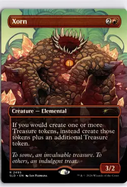 MTG SLD *Non-Foil Xorn () 2495 R NM Secret Lair Drop Baldur's Gate - Image 1