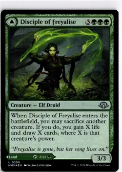 MTG MH3 *Foil Disciple of Freyalise 250 NM U Modern Horizons 3 2024 - Image 1