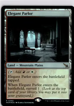 MTG MKM *Foil Elegant Parlor 260 R NM Murders at Karlov Manor - Image 1