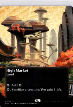 MTG EOS *Non-Foil High Market () (Borderless) 63 R NM Edge of Eternities - Image 1
