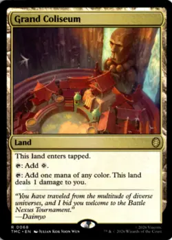 MTG TMC *Non-Foil Grand Coliseum 68 R NM Commander: Teenage Mutant Ninja Turtles - Image 1