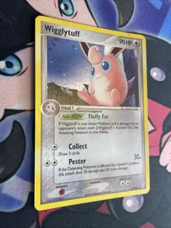 Wigglytuff 13/100 | 2006 Pokemon EX Crystal Guardians Holo | MP/LP Swirl - Image 3
