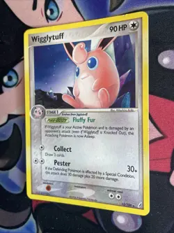 Wigglytuff 13/100 | 2006 Pokemon EX Crystal Guardians Holo | MP/LP Swirl - Image 4