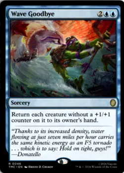 MTG TMC *Non-Foil Wave Goodbye 46 R NM Commander: Teenage Mutant Ninja Turtles 2 - Image 1