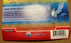 Pokemon TCG Zapdos Moltres Articuno Promo Blister 2 Pack with 3 Foil Cards - Image 4