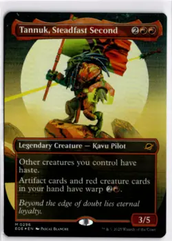 MTG EOE *Foil Tannuk, Steadfast Second (Borderless) 296 M NM Edge of Eternities - Image 1