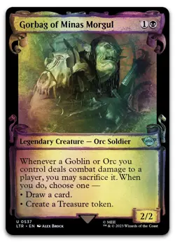 Gorbag of Minas Morgul (Showcase Scrolls) #537 (Foil) NM Lord of the Rings - Image 1