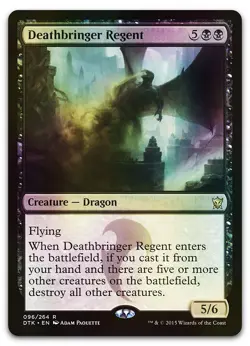 Deathbringer Regent #96 (Foil) (NM) Dragons of Tarkir DTK Magic MTG - Image 1