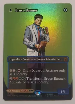 MTG: Bruce Banner (Borderless) (0359) Marvel Super Heroes Foil - Image 1