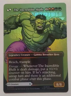 MTG: Bruce Banner (Borderless) (0359) Marvel Super Heroes Foil - Image 2