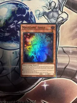 (YT) Magicians' Souls - RA02-EN014 - Super Rare 1st Edition Yu-Gi-Oh VLP - Image 1