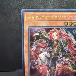 Yugioh Emilia, Dance Priestess of the Nekroz BLMM-EN025 1st Secret Rare - Image 5