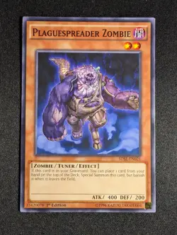 Yugioh - Plaguespreader Zombie SDSE-EN021 1st Edition Common NM - Image 1