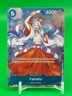 One Piece TCG Yamato OP13-054 SR Foil Alt Art Carrying on His Will English - NM - Image 1