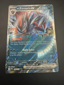 N's Zoroark Ex 098/159 Pokemon TCG Play! Prize Pack Series 7 Promo Journey - NM - Image 4