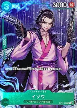 Izo OP01-033 (Promo) 23-24 Bandai Card Games Fest Edition ONE PIECE Card Japan - Image 2