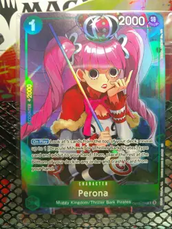Perona OP09-034 R NM OPTCG Alt Art Promo Sealed - Image 1