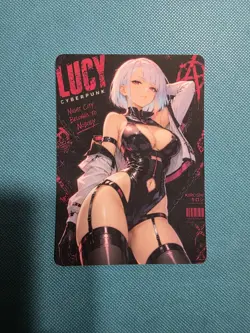 Beautiful Waifu Card- Lucy-Goddess ACG Custom DIY Fan Art Card - Image 1