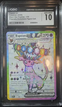 Espeon ex SVP175 Sv: Scarlet & Violet Promo Cards Holo - Image 1