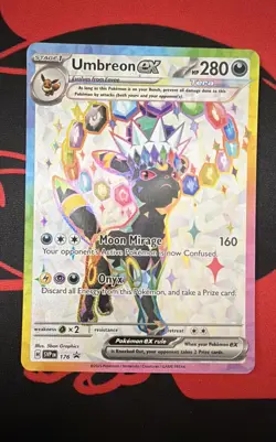 Umbreon ex SVP176 Sv: Scarlet & Violet Promo Cards Holo - Image 1