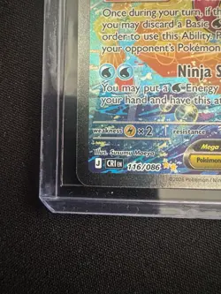 1. Pokemon Mega Greninja ex 116/084 Chaos Rising SIR 💎 CHASE CARD 💎 Near Mint - Image 5