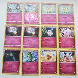 16x Pokemon TCG Fairy (Pink) Cards Lot of Common, Uncommon, Holo (2014-2017) - Image 2