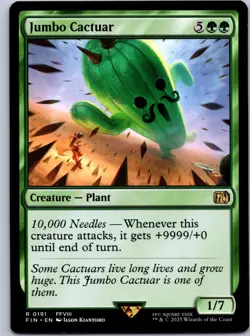 Jumbo Cactuar - FINAL FANTASY - R 191 NM - Image 1