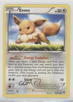 Eevee Pokemon XY Furious Fists #80 - Image 1