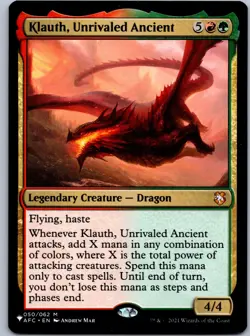 Klauth, Unrivaled Ancient - The List Reprints - M 050/062 NM - Image 1