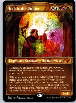 Jodah, the Unifier (Showcase) Dominaria United NM MTG - Image 1