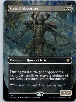 Grand Abolisher (Borderless) Commander Masters NM MTG - Image 1