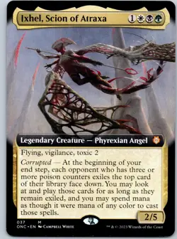 Ixhel, Scion of Atraxa (Extended Art) Phyrexia: All Will Be One NM MTG - Image 1