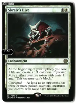 MTG Skrelv's Hive [ONE - 34] LP Foil - Image 2