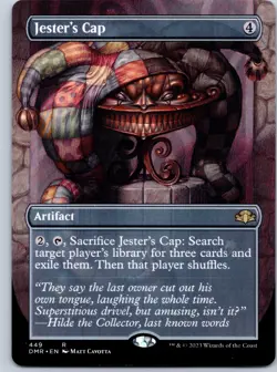 Jester's Cap (Borderless) Dominaria Remastered NM MTG - Image 1
