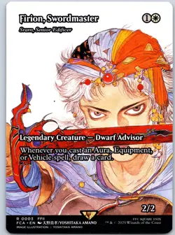 Firion, Swordmaster - Sram, Senior Edificer (Showcase) FINAL FANTASY NM MTG - Image 1
