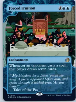 Forced Fruition Wilds of Eldraine: Enchanting Tales NM MTG - Image 1