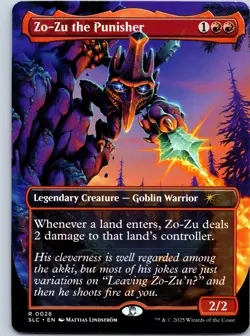 Zo-Zu the Punisher Secret Lair Countdown Kit NM MTG - Image 1