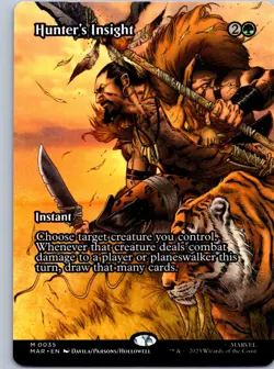 Hunter's Insight (Borderless) - Marvel Universe Eternal-Legal - M 35 NM - Image 1